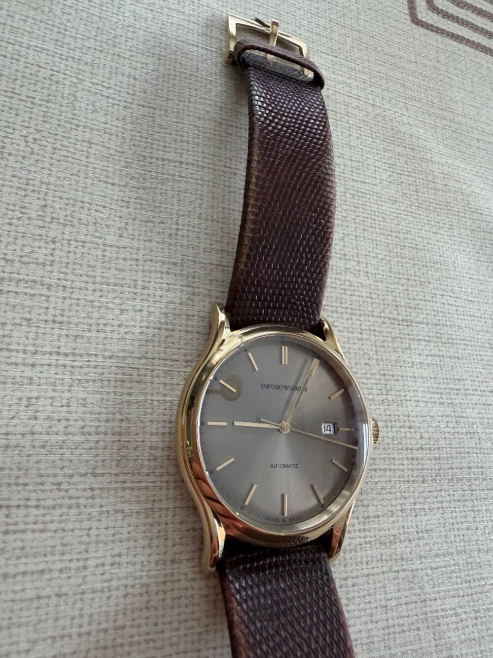 Men’s Automatic EMPORIO ARMANI Swiss Made ARS3004 - Picture 4 of 11